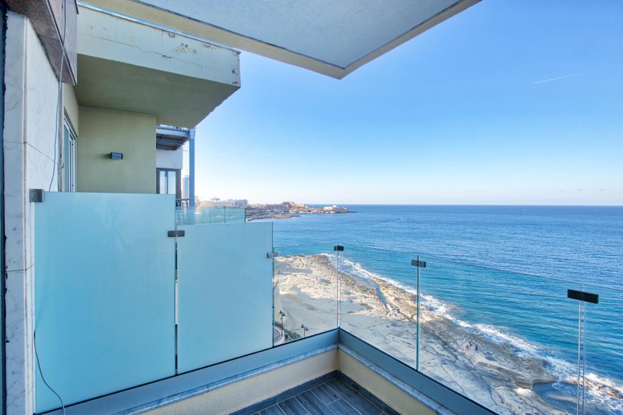 Seafront Sliema Apartment With Balcony & Sea Views By Jl 외부 사진