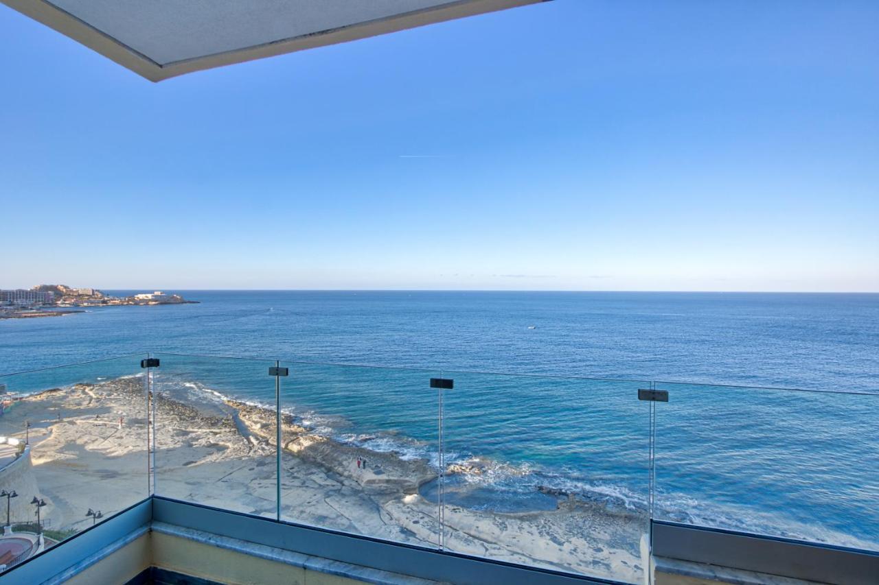 Seafront Sliema Apartment With Balcony & Sea Views By Jl 외부 사진