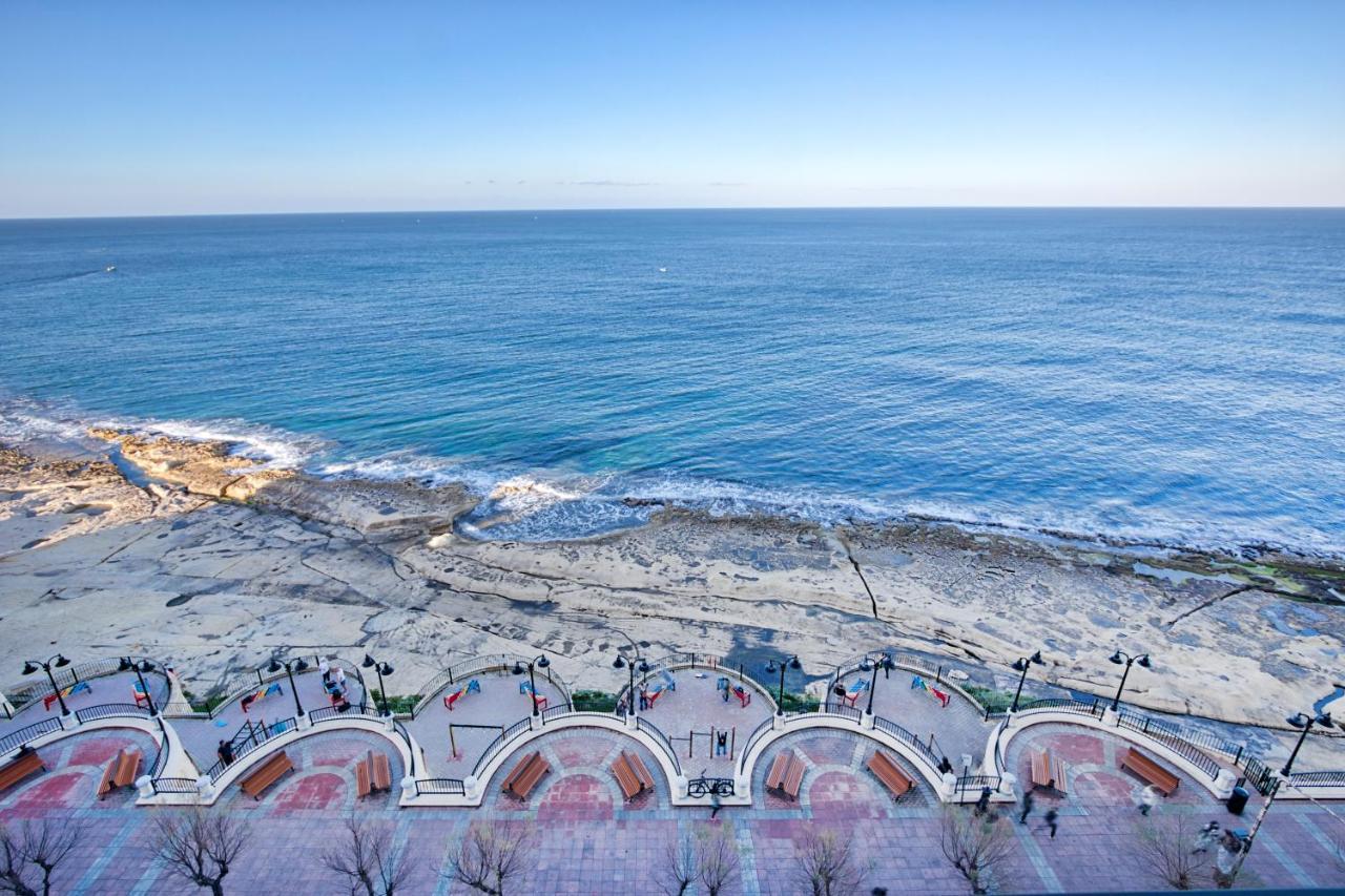 Seafront Sliema Apartment With Balcony & Sea Views By Jl 외부 사진